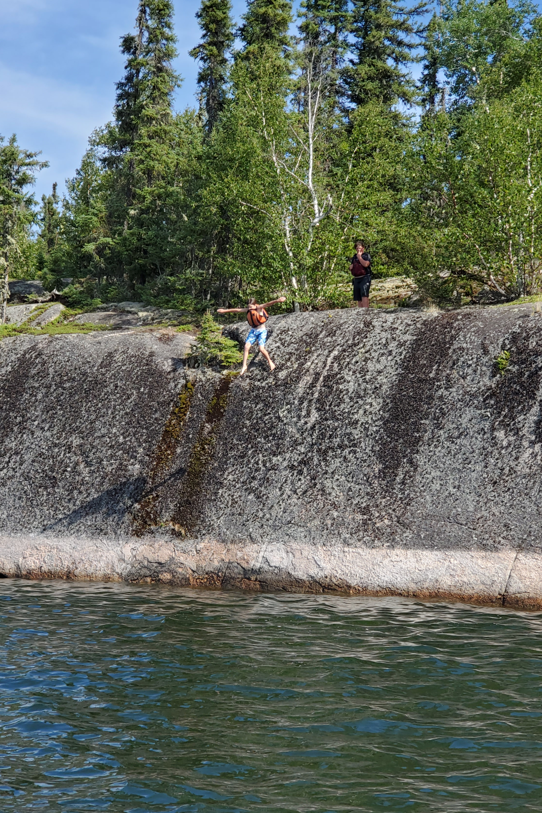 Montreal River Outpost Cliff Jump